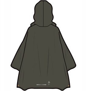 Viking Poncho przeciwdeszczowe dla dorosłych VIKING Vesper zielone 2