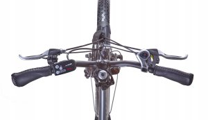 Rower elektryczny Jobobike JOBOBIKE Sam - Składany Rower Elektryczny Miejski Dla Seniora 250W Szary 2