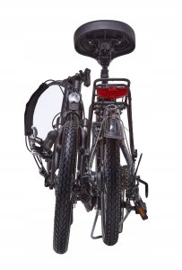 Rower elektryczny Jobobike JOBOBIKE Sam - Składany Rower Elektryczny Miejski Dla Seniora 250W Szary 5