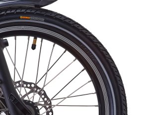 Rower elektryczny Jobobike JOBOBIKE Sam - Składany Rower Elektryczny Miejski Dla Seniora 250W Szary 7