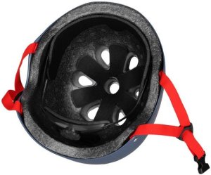 MTW001-1 KASK SZARO-CZERWONY ROZM. L(58-61CM) NILS EXTREME 6