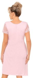 Koszula nocna Livia Plus Powder Pink (Rozmiar XXXXXXL) 3