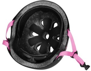 MTW001-1 KASK CZARNO-RÓŻOWY ROZM. S(52-56CM) NILS EXTREME 6