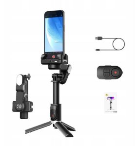 Selfie stick Hohem Gimbal Statyw Selfie Stick Lampa LED + Pilot do Telefonu / AOCHUAN M1 PRO 4