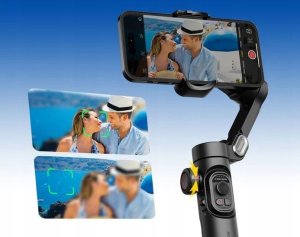 Gimbal Stabilizator 3-osie Śledzenie AI Gesty Telefon / AOCHUAN SMART X PRO 7