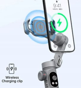 Gimbal Stabilizator 3-osie Śledzenie AI Gesty Telefon / AOCHUAN SMART X PRO 9