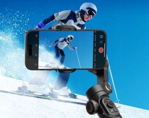 Gimbal Stabilizator 3-osie Śledzenie AI Gesty na Telefon / AOCHUAN SMART XE 5