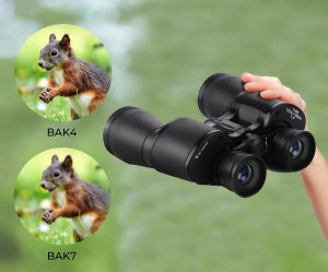 Lornetka K&F Profesjonalna Lornetka CONCEPT ZOOM 7x 50mm 7x50 BaK4 Futerał / KF33.093 6