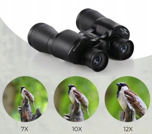 Lornetka K&F Profesjonalna Lornetka CONCEPT ZOOM 7x 50mm 7x50 BaK4 Futerał / KF33.093 7