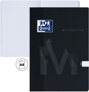 Zeszyt A4 60 kartek w kratkę matematyka przedmiotowy soft touch OXFORD 1