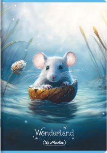 Zeszyt A5 16 kartek w kratkę z marginesem 70g/m2 Wonderland HERLITZ 6