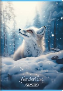 Zeszyt A5 16 kartek w kratkę z marginesem 70g/m2 Wonderland HERLITZ 8