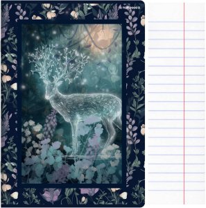 Zeszyt A5 60 kartek w linie z marginesem 70g Fairytale HERLITZ 1