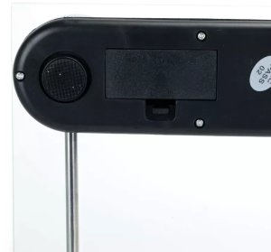 Waga łazienkowa do 180kg z przezroczystą szklaną taflą 28x28cm i lcd 4