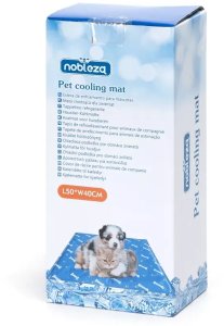 Mata 40x50cm chłodząca dla psa lub kota żelowa z nadrukiem w kostki 6