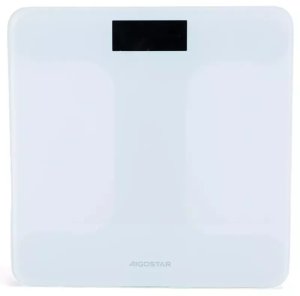 Waga łazienkowa do 180kg ze szklaną taflą 28x28cm i wyświetlaczem 1