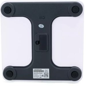 Waga łazienkowa do 180kg ze szklaną taflą 28x28cm i wyświetlaczem 2