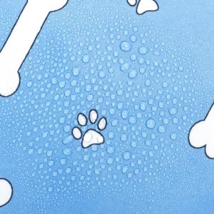 Mata 65x50cm chłodząca dla psa lub kota żelowa z nadrukiem w kostki 3