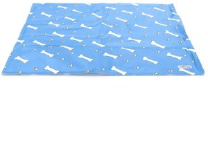 Mata 65x50cm chłodząca dla psa lub kota żelowa z nadrukiem w kostki 5