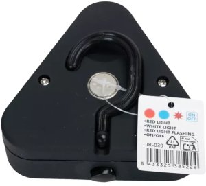 Lampka robocza i ostrzegawcza 15/24 LED trójkąt z hakiem i magnesem 6