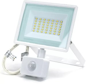 Naświetlacz 30W 2510lm halogen LED z czujnikiem PIR 4000K neutralny 1