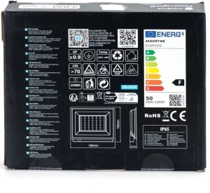 Naświetlacz 50W 4000K halogen biały neutralny LED typ SLIM 4300lm 6