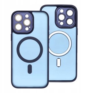 Futerał VARIETE MAG COVER kompatybilny z MagSafe do IPHONE 12 MINI granatowy 3