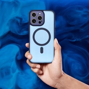 Futerał VARIETE MAG COVER kompatybilny z MagSafe do IPHONE 12 MINI granatowy 4