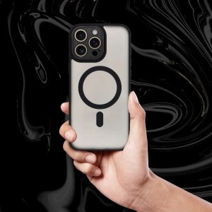 Futerał VARIETE MAG COVER kompatybilny z MagSafe do IPHONE 16 PRO czarny 4