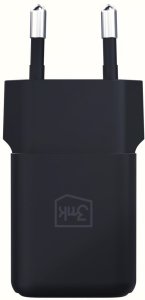 Ładowarka sieciowa 3MK Hyper GaN Charger 20W 1xUSB-A 1XUSB-C PD QC4+ czarny 4