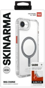 Etui Skinarma Saido MagSafe do iPhone    16e przezroczysty 5