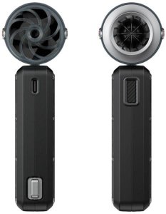 Wiatrak ręczny Skinarma Gyro 4000 mAh    czarny 8