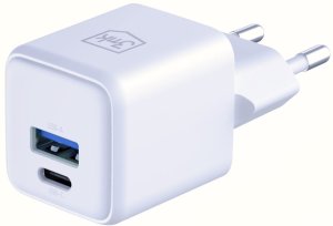 Ładowarka 3MK Hyper GaN Charger 1x USB-A 1x USB-C 3 A (5903108640084) 4