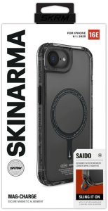 Etui Skinarma Saido MagSafe do iPhone    16e czarny 5