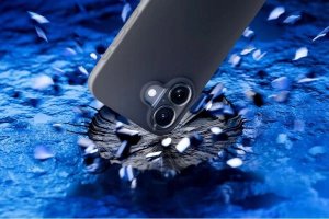 3MK Etui Hardy Silicone Case Graphite do Apple iPhone 16 6