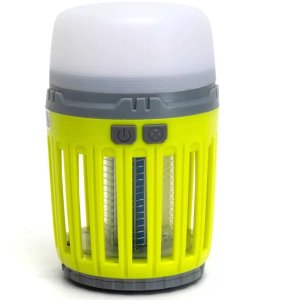 Lampa kempingowa 200lm 2in1 oświetli namiot i zabije komary 5V/USB 2