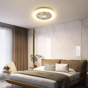 Wentylator z oświetleniem 49cm fan18W+40W CCT ze zdalnym sterowaniem 11