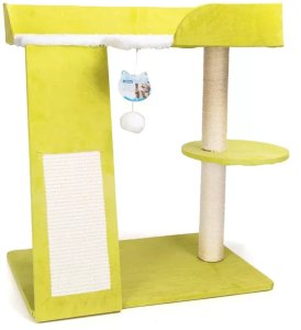 Drapak dla kota 3 poziomy legowisko 60x40x68 cm drzewko do wspinaczki 7