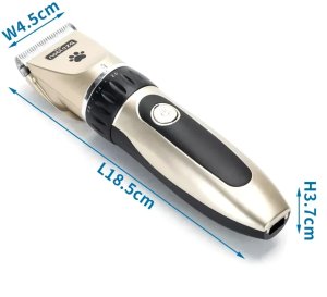 Elektryczna maszynka do strzyżenia zwierząt 4 nasadki grzebieniowe 4