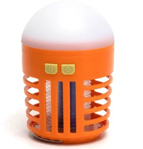 Lampa kempingowa 2in1 oświetli namiot lub domek i zabije komary 200lm 2