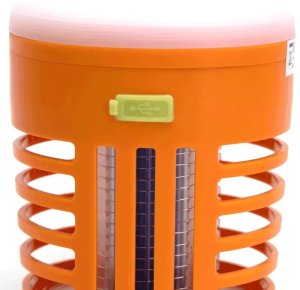 Lampa kempingowa 2in1 oświetli namiot lub domek i zabije komary 200lm 4