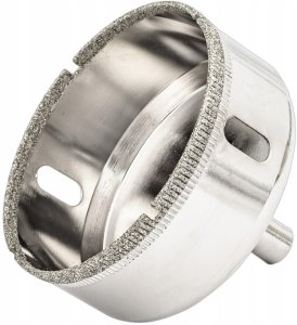OTWORNICA WIERTŁO DIAMENTOWE KORONKA DO CERAMIKI GRESU SZKŁA GLAZURY 68 mm 1