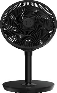 Duux Fan | Whisper Flex 2 | Stand Fan | Black | Diameter 34 cm | Number of speeds 30 | Oscillation | 2-21.5 W | Yes 2