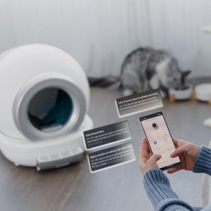 Cecotec Pumba 7000 CleanKitty Compact Connected Inteligentna kuweta 8
