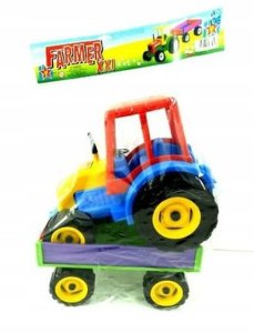 Traktor z przyczepką Farmer Bartex LAZUR-mix 1
