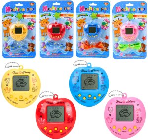 Tamagotchi Gra Elektroniczna Wirtualne Zwierzątko Jajko Smycz LEAN TOYS 1