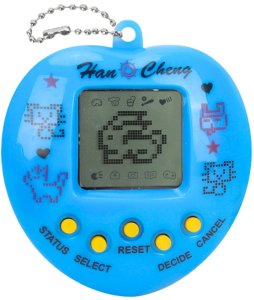 Tamagotchi Gra Elektroniczna Wirtualne Zwierzątko Jajko Smycz LEAN TOYS 4