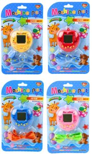 Tamagotchi Gra Elektroniczna Wirtualne Zwierzątko Jajko Smycz LEAN TOYS 6