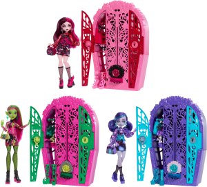 Monster High Straszysekrety Lalka + akcesoria HYT71 MATTEL mix cena za 1 szt 1