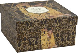 Filiżanka porcelanowa 250 ml + spodek The Kiss Brown 8